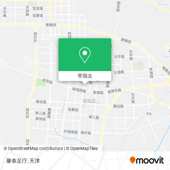 馨泰足疗地图