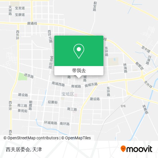 西关居委会地图