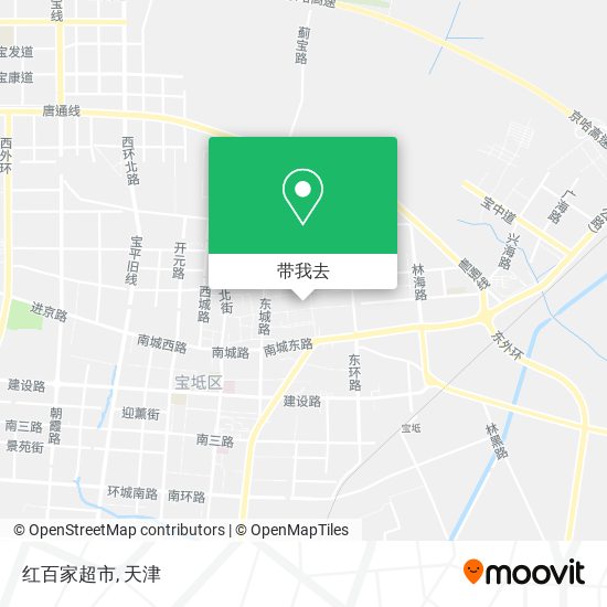 红百家超市地图