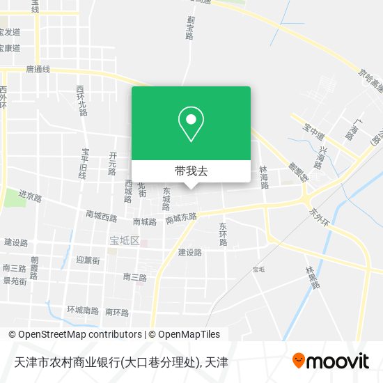 天津市农村商业银行(大口巷分理处)地图