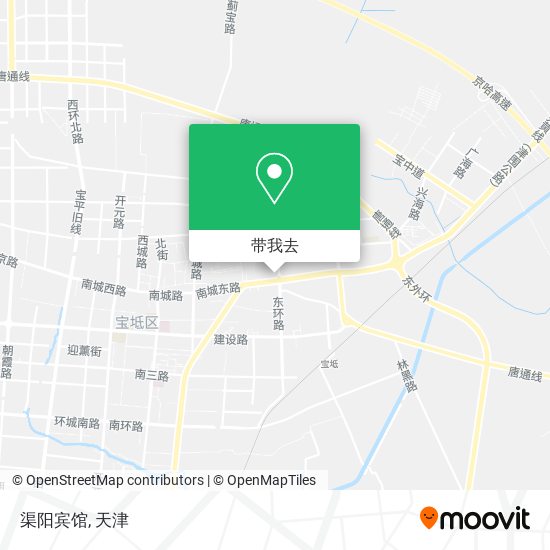 渠阳宾馆地图