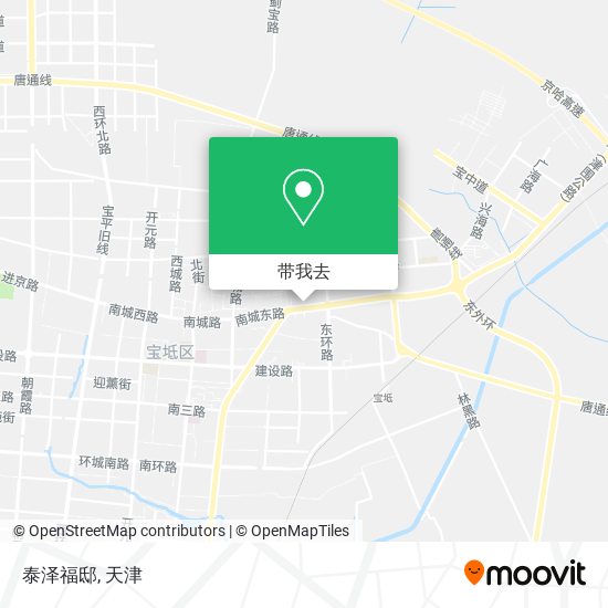 泰泽福邸地图