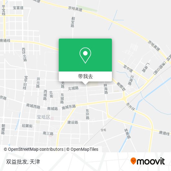 双益批发地图