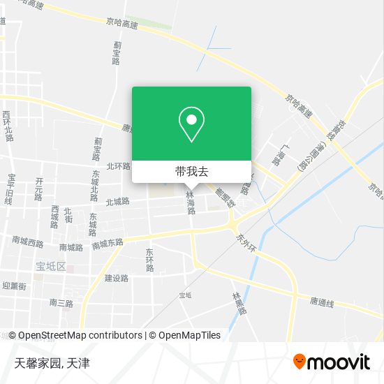 天馨家园地图