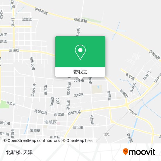 北新楼地图