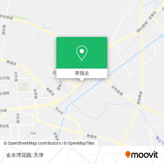 金水湾花园地图