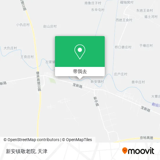 新安镇敬老院地图