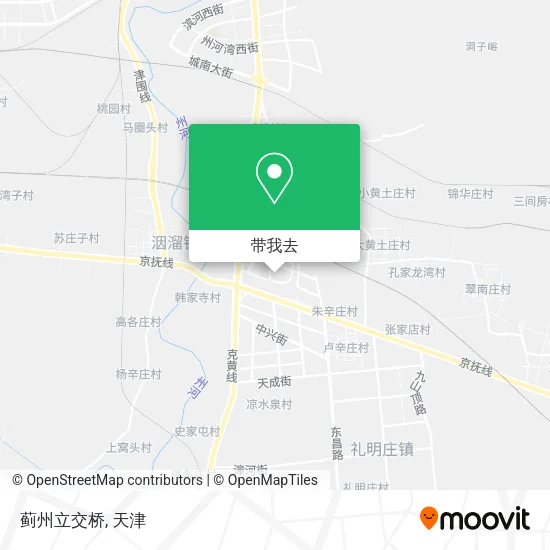 蓟州立交桥地图