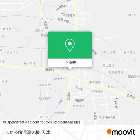 京哈公路洇溜大桥地图