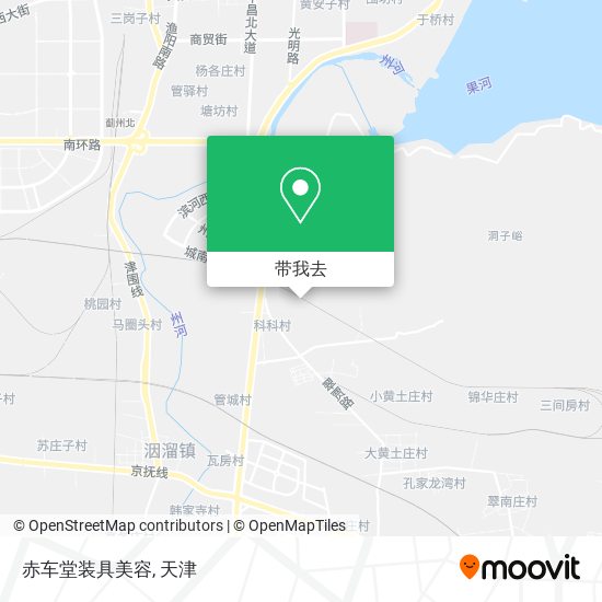 赤车堂装具美容地图