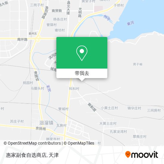 惠家副食自选商店地图