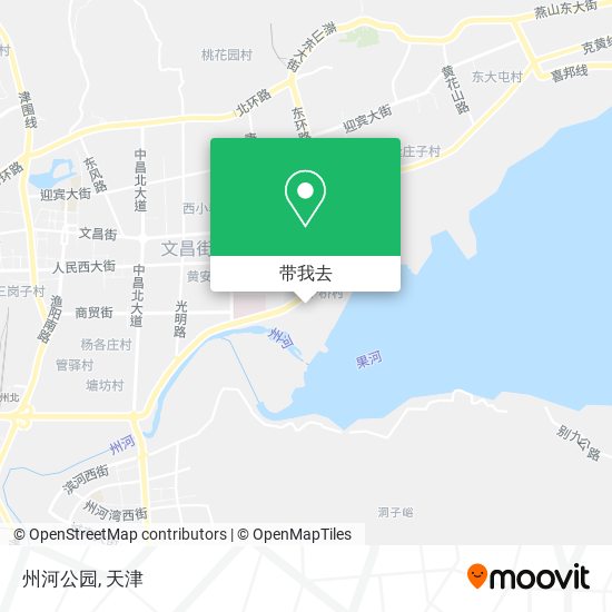 州河公园地图