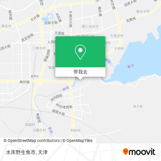 水库野生鱼市地图
