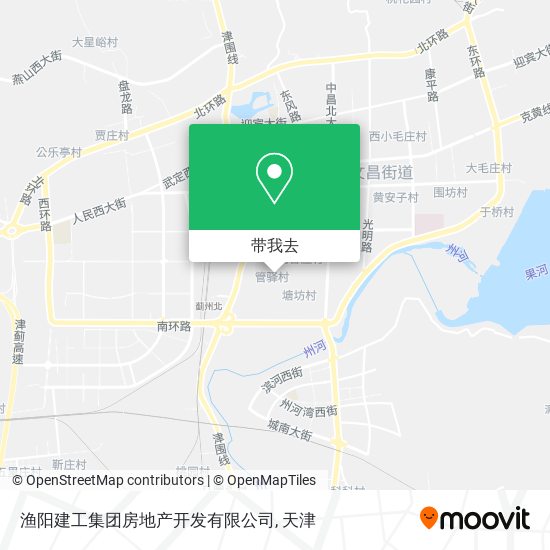 渔阳建工集团房地产开发有限公司地图