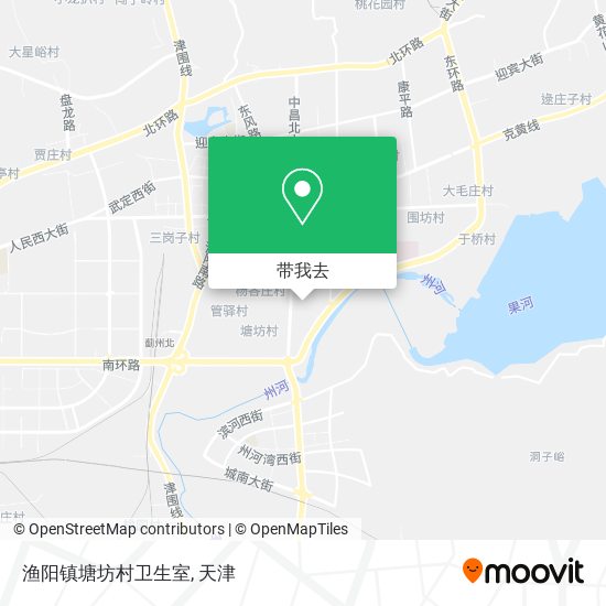 渔阳镇塘坊村卫生室地图
