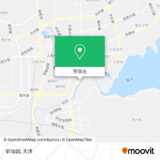 昕瑞园地图