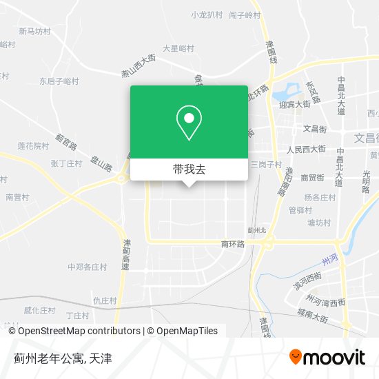 蓟州老年公寓地图