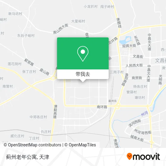 蓟州老年公寓地图