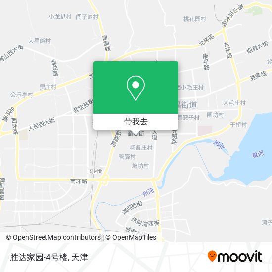 胜达家园-4号楼地图