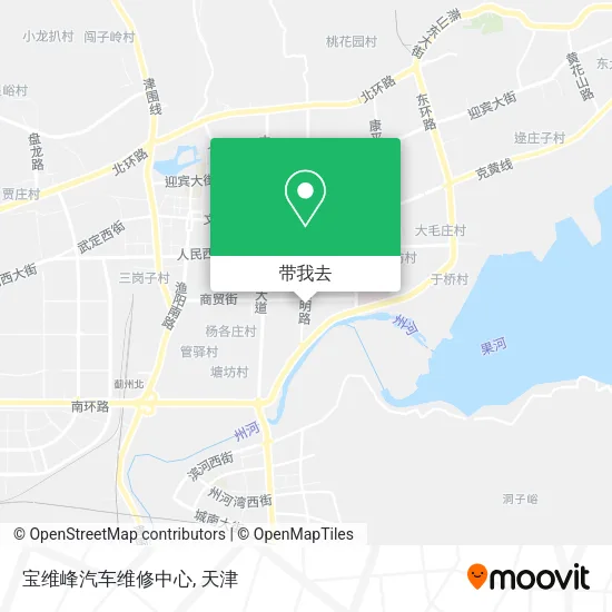 宝维峰汽车维修中心地图