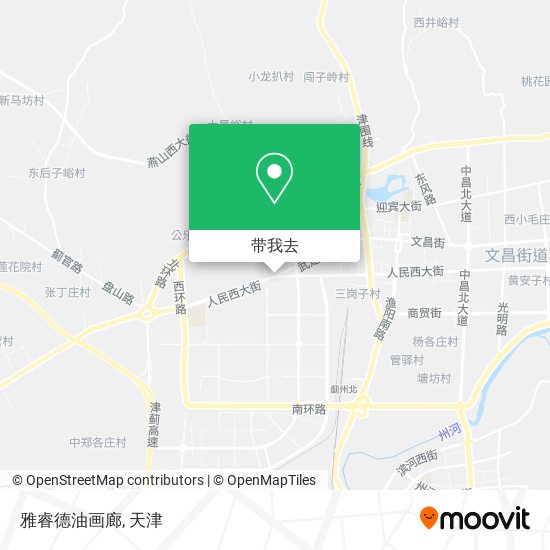 雅睿德油画廊地图