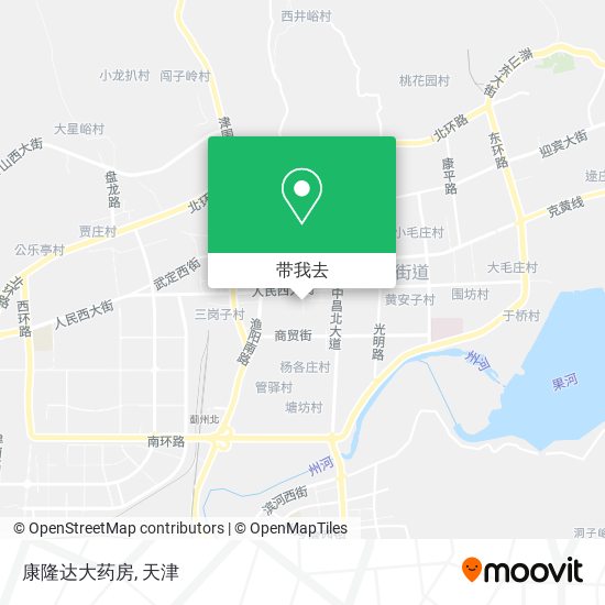 康隆达大药房地图