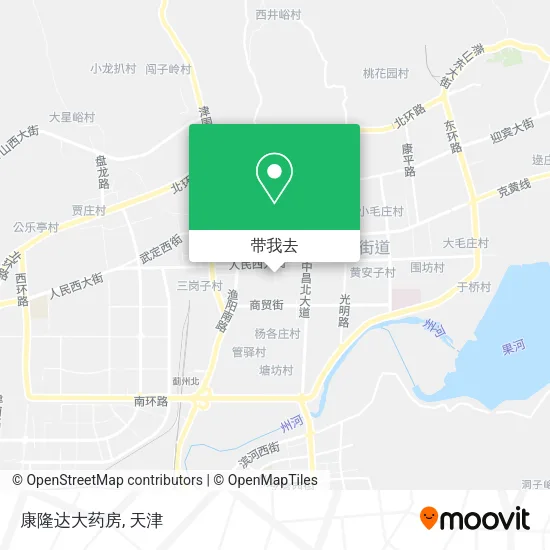康隆达大药房地图