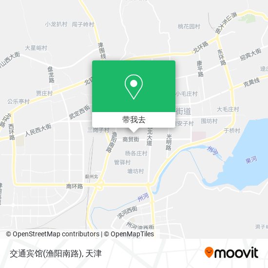 交通宾馆(渔阳南路)地图