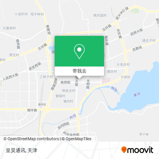 皇昊通讯地图