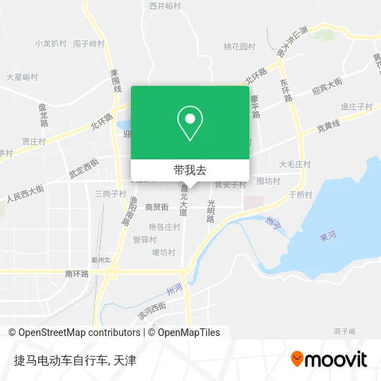 捷马电动车自行车地图