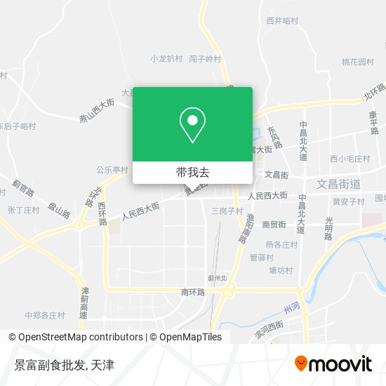 景富副食批发地图