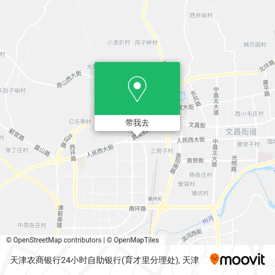 天津农商银行24小时自助银行(育才里分理处)地图