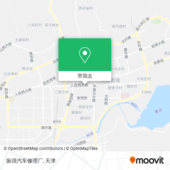 振强汽车修理厂地图