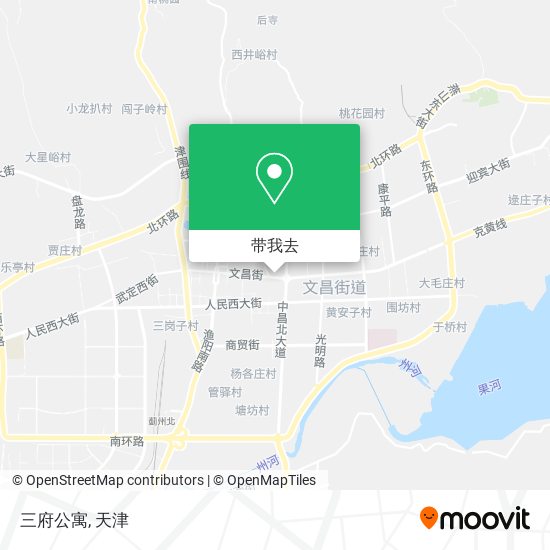 三府公寓地图