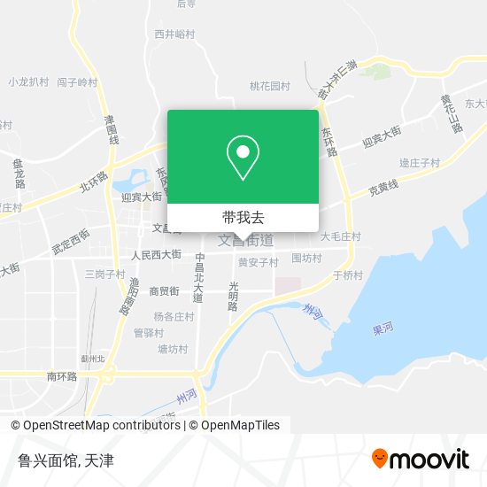 鲁兴面馆地图