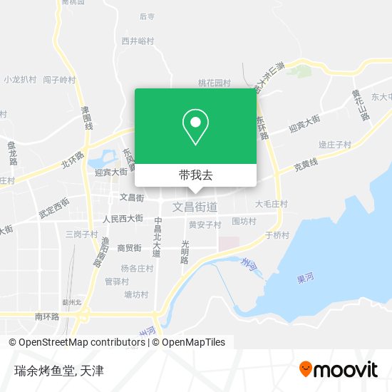 瑞余烤鱼堂地图