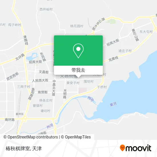 椿秋棋牌室地图