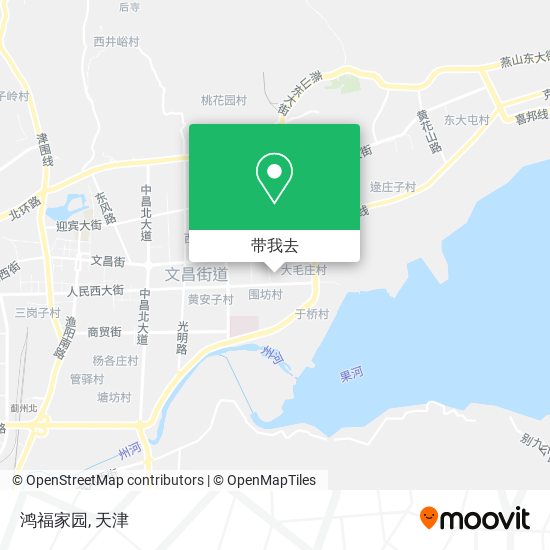 鸿福家园地图
