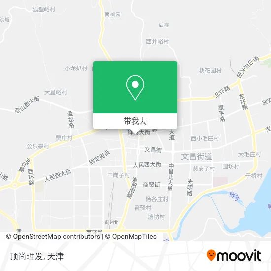 顶尚理发地图