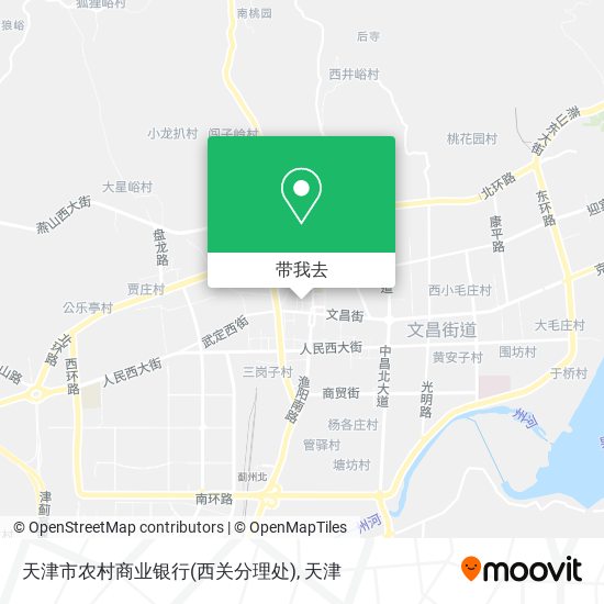 天津市农村商业银行(西关分理处)地图