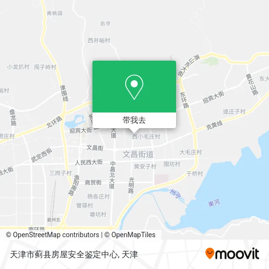 天津市蓟县房屋安全鉴定中心地图