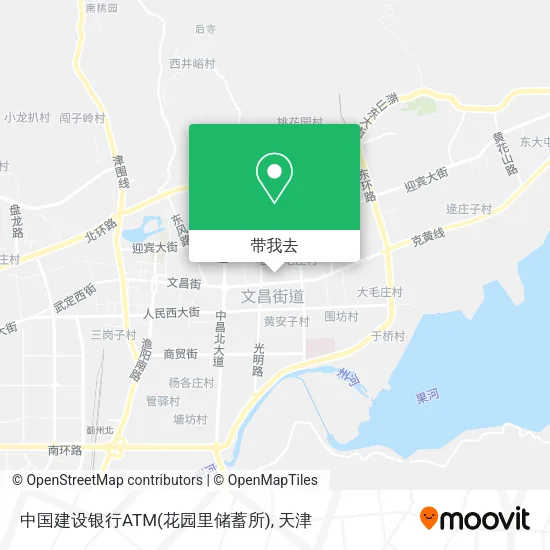 中国建设银行ATM(花园里储蓄所)地图