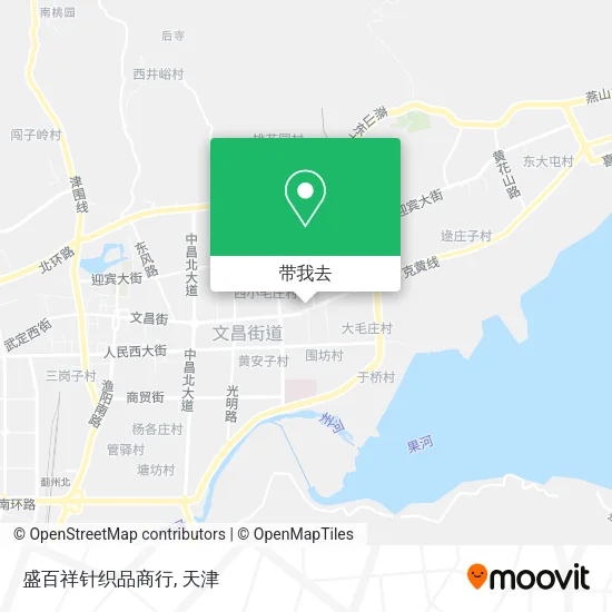 盛百祥针织品商行地图