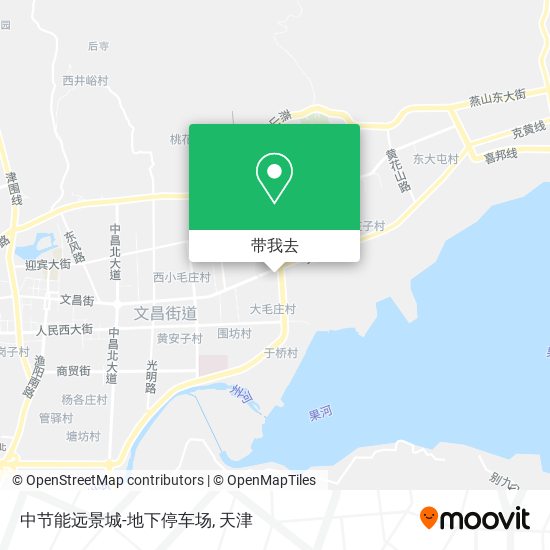 中节能远景城-地下停车场地图