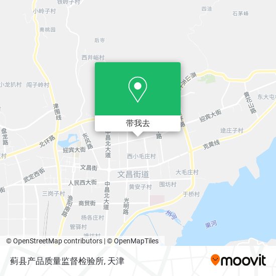 蓟县产品质量监督检验所地图
