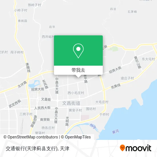 交通银行(天津蓟县支行)地图