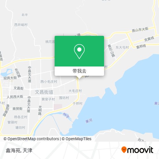 鑫海苑地图