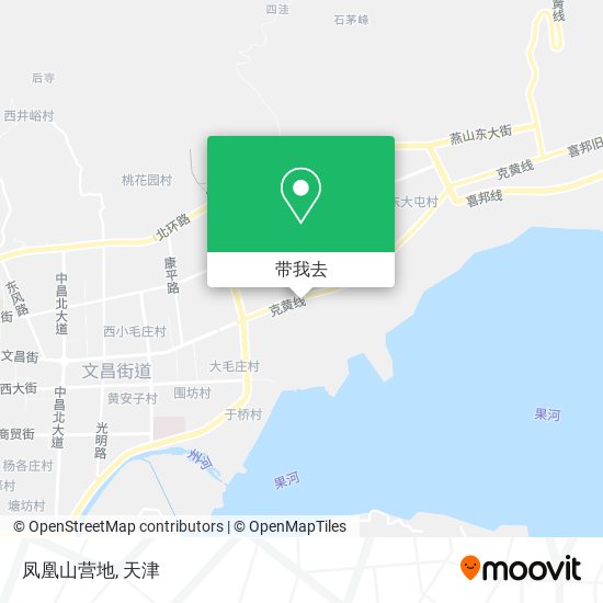 凤凰山营地地图