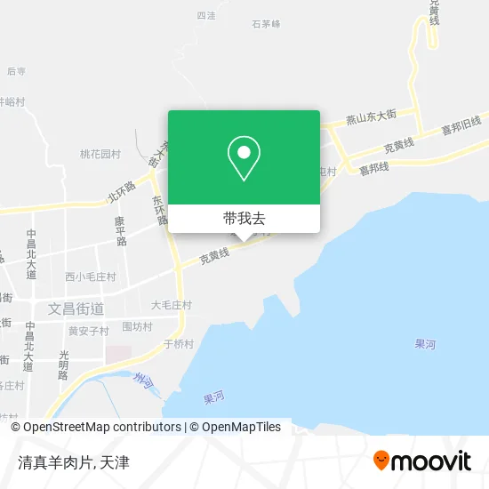 清真羊肉片地图