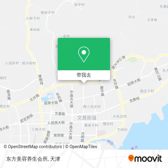 东方美容养生会所地图